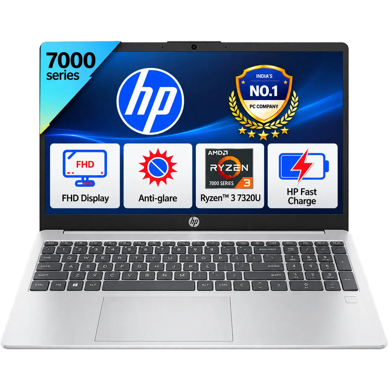 HP 15 Ryzen 3 7320U